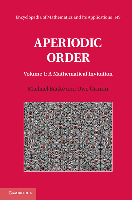 Aperiodic Order. Volume 1:
A Mathematical Invitation