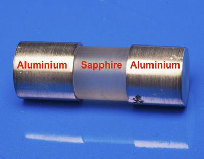 Demonstration of joining Aluminium and Sapphire