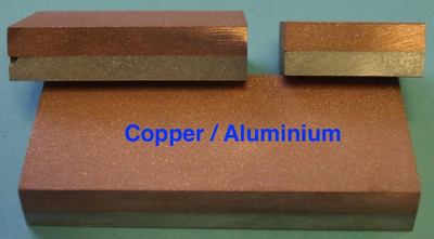 Demonstration of joining Aluminium and Copper